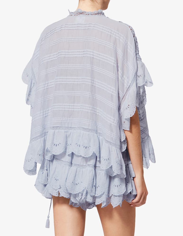 rinascente Isabel Marant Payton lace trim top