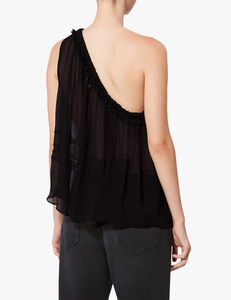 rinascente Isabel Marant Asymmetric ruffled top