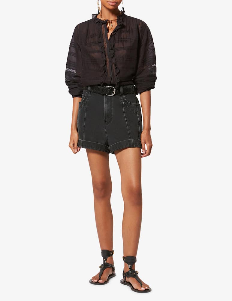 rinascente Isabel Marant Ruffled button blouse