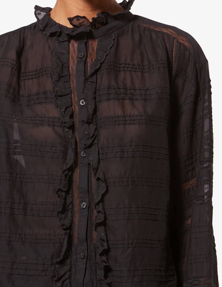 Isabel Marant Ruffled button blouse - picture 4 Isabel Marant Ruffled button blouse - picture 4