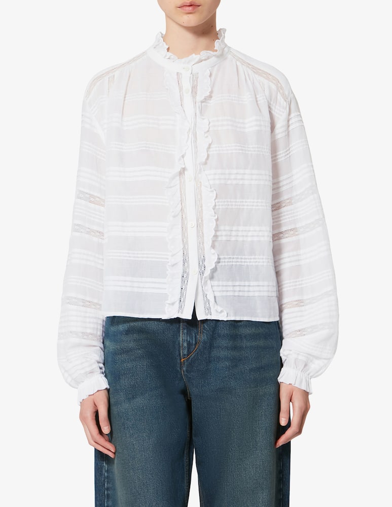 rinascente Isabel Marant Peline ruffled blouse