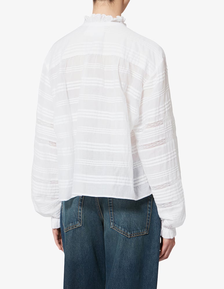 rinascente Isabel Marant Peline ruffled blouse