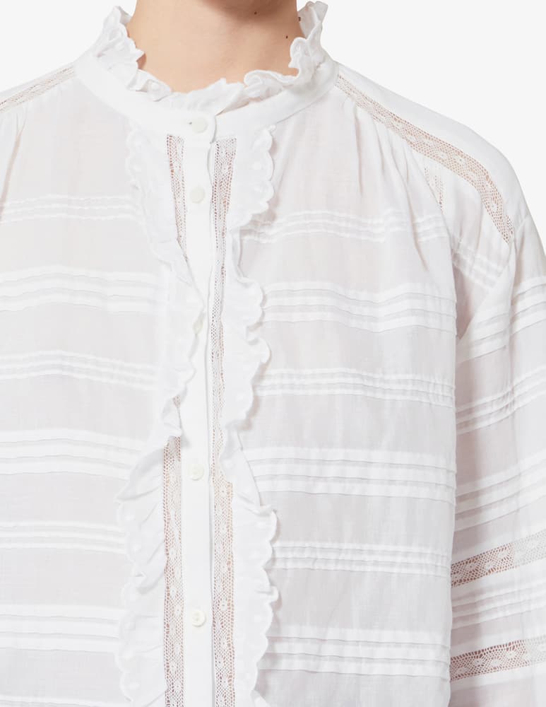rinascente Isabel Marant Peline ruffled blouse