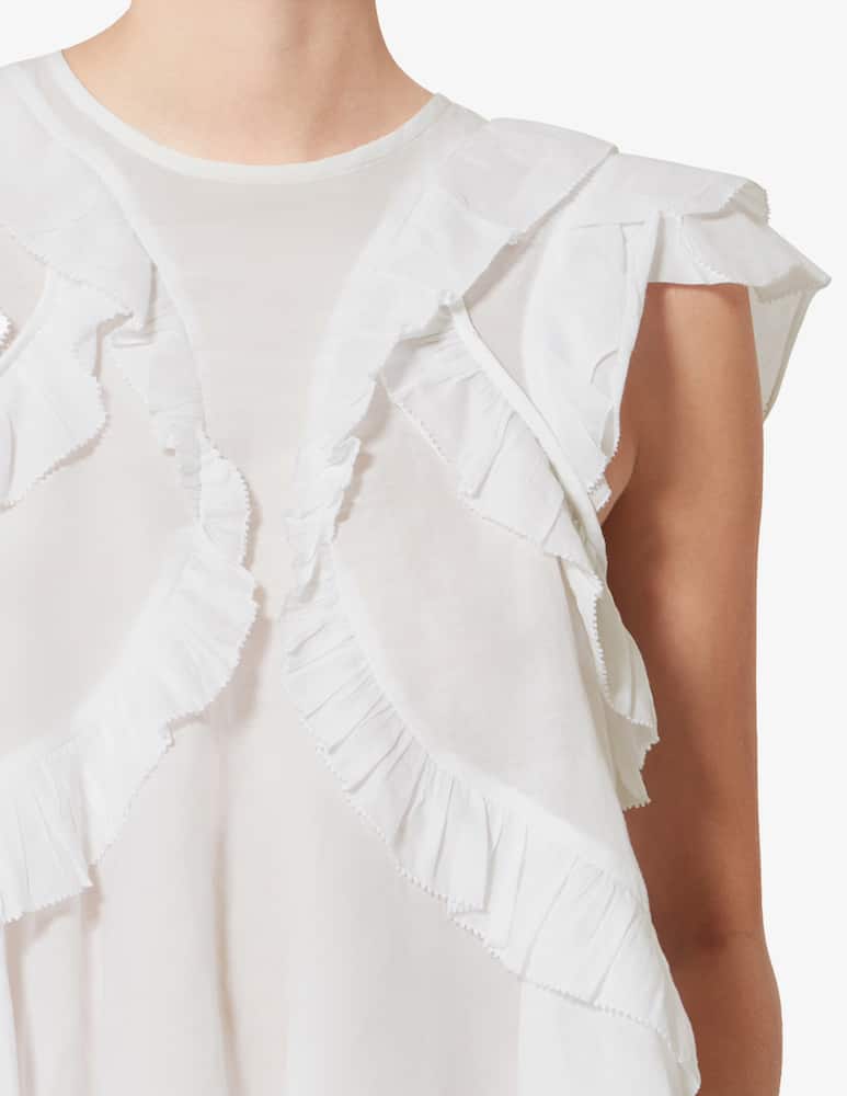 Marant Etoile Blusa a manica corta Nalou - immagine 4 Marant Etoile Blusa a manica corta Nalou - immagine 4