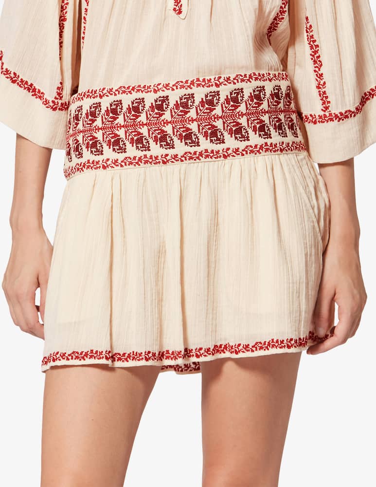 rinascente Isabel Marant Gonna ricamata Picadilia