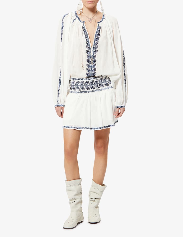 rinascente Isabel Marant Gonna ricamata Picadilia