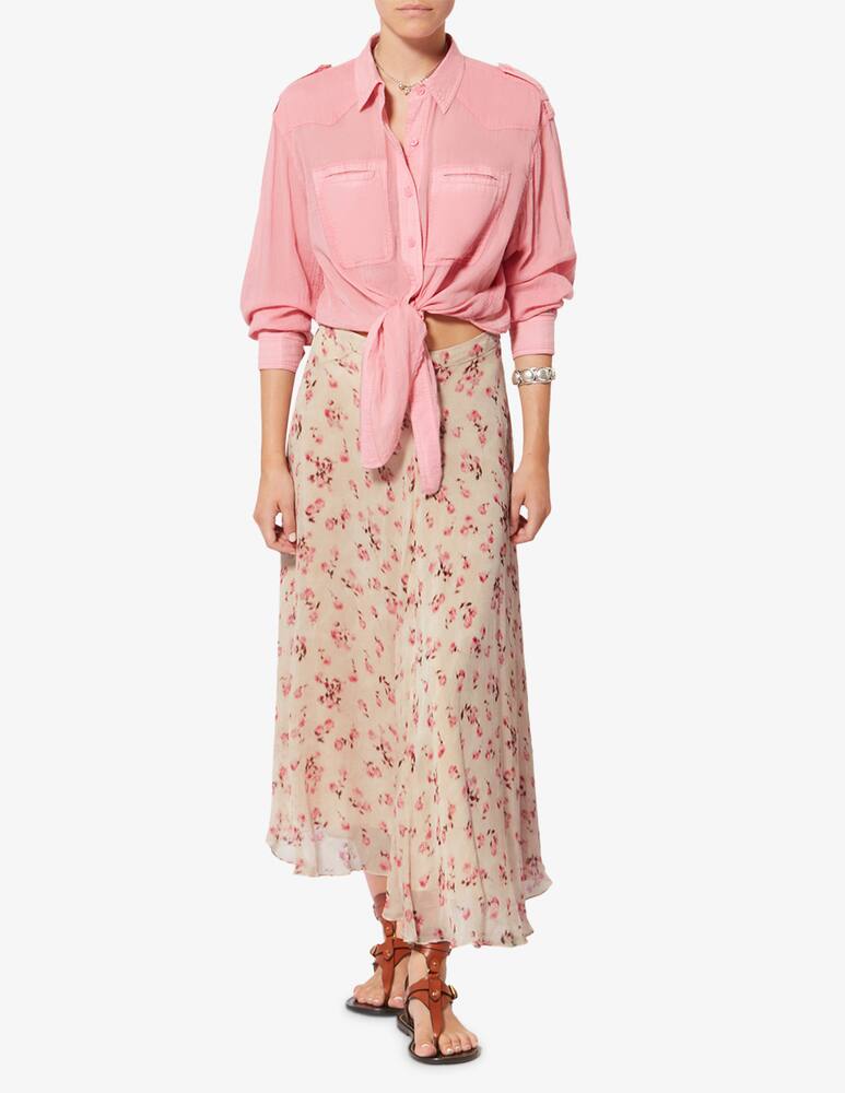 Marant Etoile Gonna midi a fiori Lycia - immagine 2 Marant Etoile Gonna midi a fiori Lycia - immagine 2