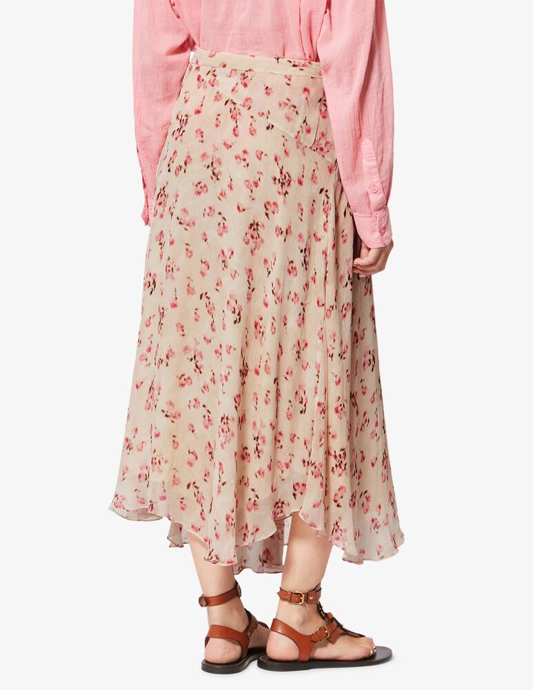 rinascente Isabel Marant Lycia floral midi skirt