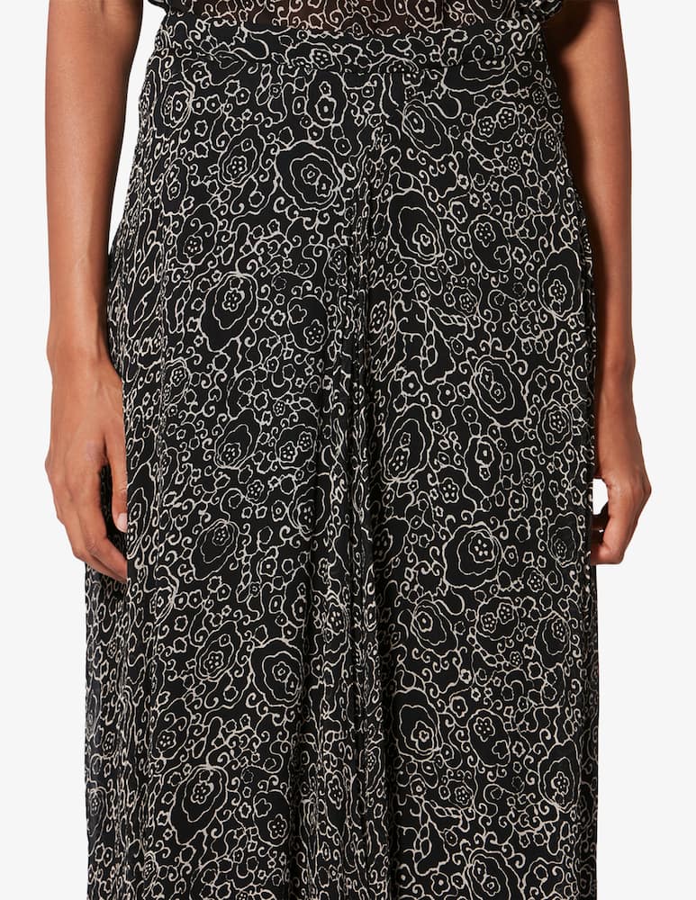 rinascente Isabel Marant Lycia patterned midi skirt