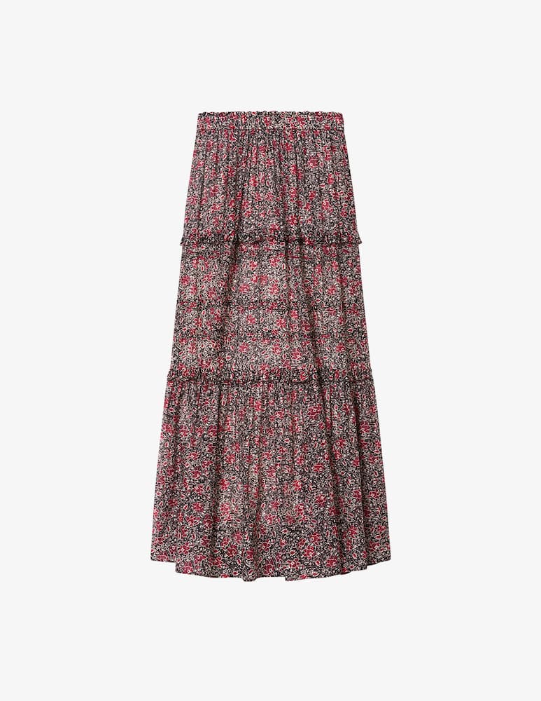 rinascente Isabel Marant Volomia printed skirt