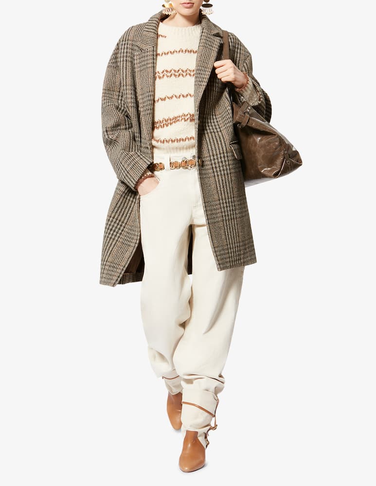 rinascente Isabel Marant Cappotto monopetto in lana Limiza