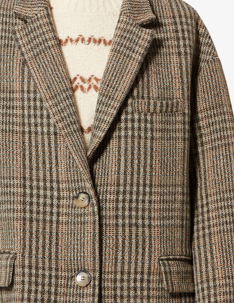 Marant Etoile Cappotto monopetto in lana Limiza - immagine 4 Marant Etoile Cappotto monopetto in lana Limiza - immagine 4