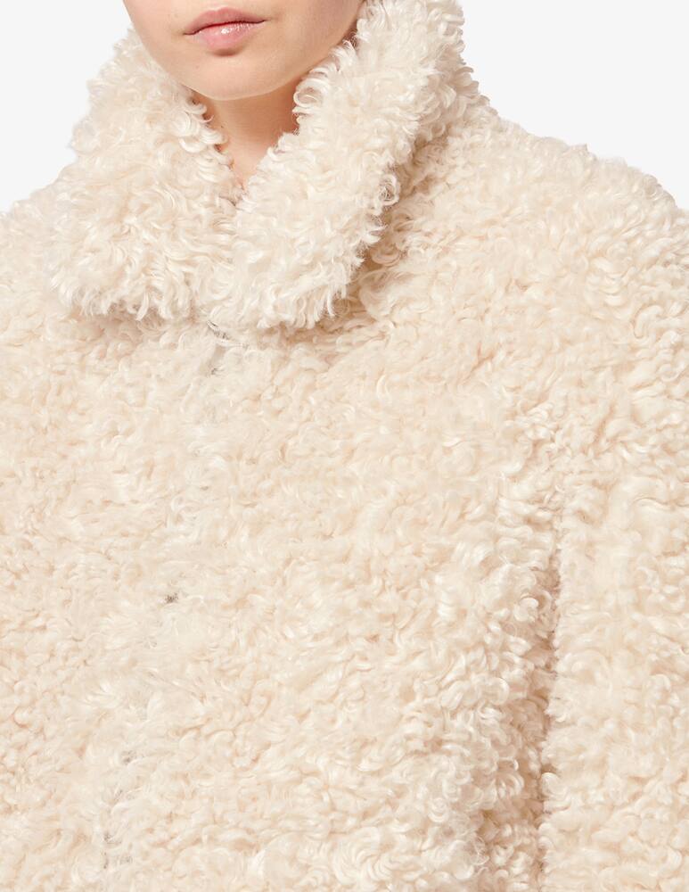 rinascente Isabel Marant Tayma faux fur zip short coat