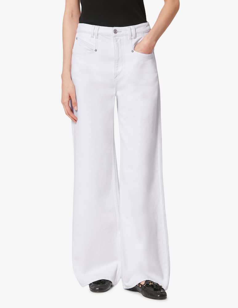 Isabel Marant Jeans a gamba larga Lemony - immagine 1 Isabel Marant Jeans a gamba larga Lemony - immagine 1