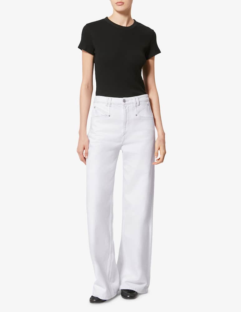 Isabel Marant Jeans a gamba larga Lemony - immagine 2 Isabel Marant Jeans a gamba larga Lemony - immagine 2