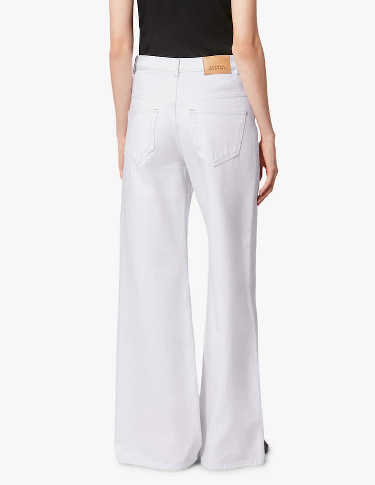 Isabel Marant Jeans a gamba larga Lemony - immagine 3 Isabel Marant Jeans a gamba larga Lemony - immagine 3