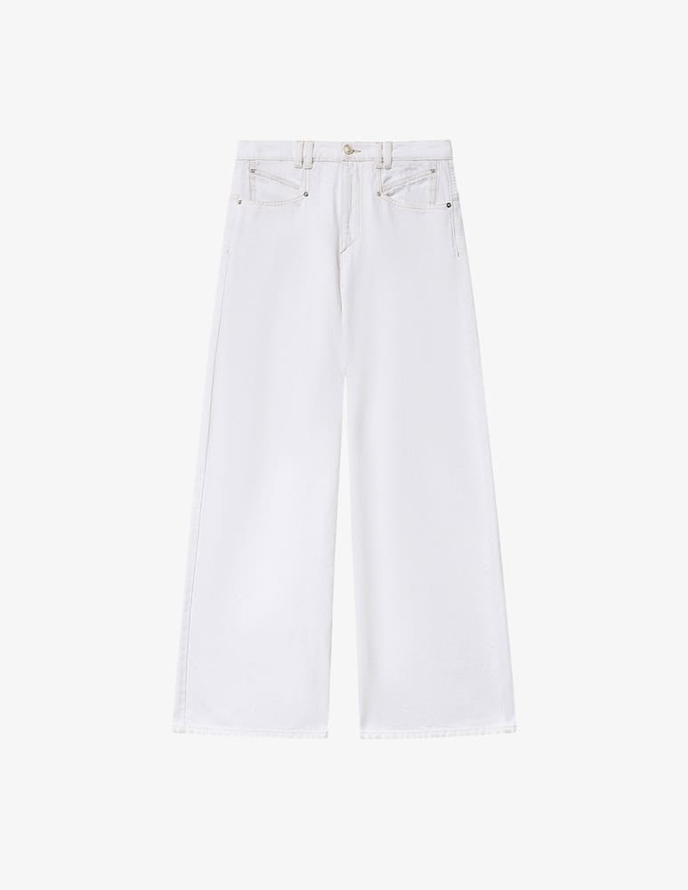Isabel Marant Jeans a gamba larga Lemony - immagine 5 Isabel Marant Jeans a gamba larga Lemony - immagine 5