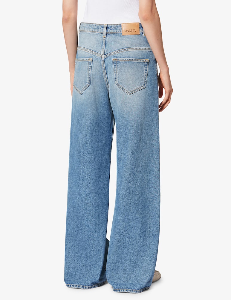 Isabel Marant Lemony wide-leg jeans - picture 3