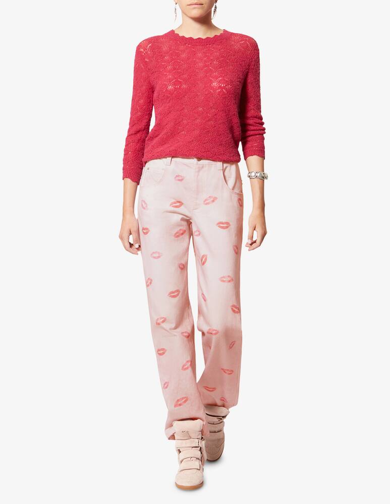 Marant Etoile Brinsa kiss print trousers - picture 2 Marant Etoile Brinsa kiss print trousers - picture 2