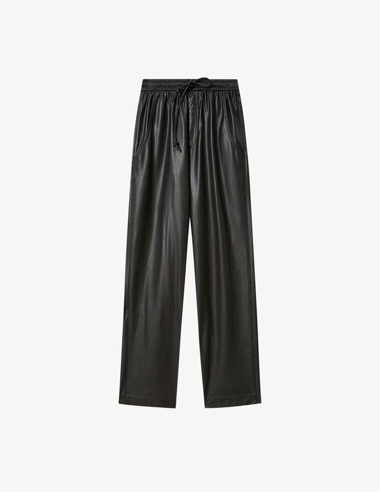 rinascente Isabel Marant Nereane faux leather trousers