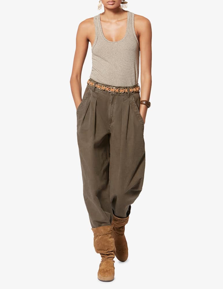 rinascente Isabel Marant Nadine pleated trousers