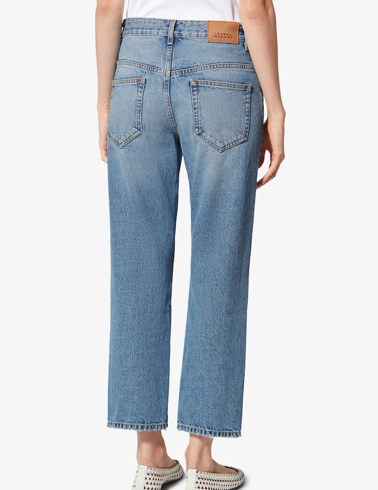 Isabel Marant Jeans a gamba dritta Dakota - immagine 3 Isabel Marant Jeans a gamba dritta Dakota - immagine 3