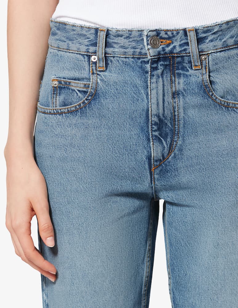 Isabel Marant Jeans a gamba dritta Dakota - immagine 4 Isabel Marant Jeans a gamba dritta Dakota - immagine 4