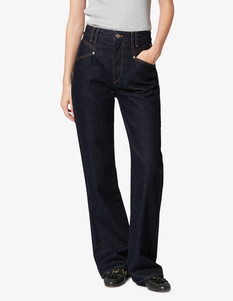 Isabel Marant Jeans a zampa Belvia - immagine 1 Isabel Marant Jeans a zampa Belvia - immagine 1