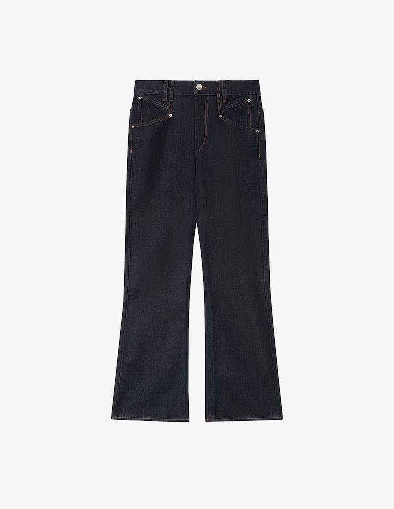 Isabel Marant Jeans a zampa Belvia - immagine 5 Isabel Marant Jeans a zampa Belvia - immagine 5