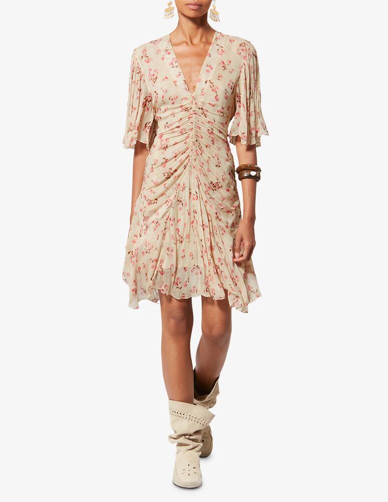 rinascente Isabel Marant Vivienne ruched mini dress