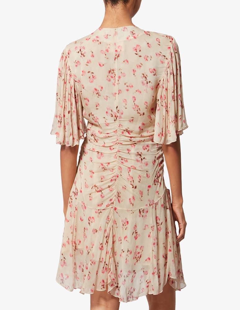 Marant Etoile Vivienne ruched mini dress - picture 3 Marant Etoile Vivienne ruched mini dress - picture 3
