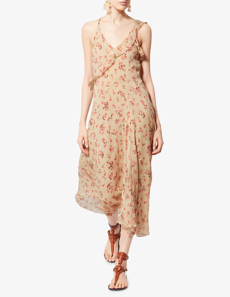 rinascente Isabel Marant Luxie floral midi dress