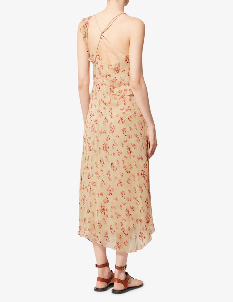 rinascente Isabel Marant Luxie floral midi dress