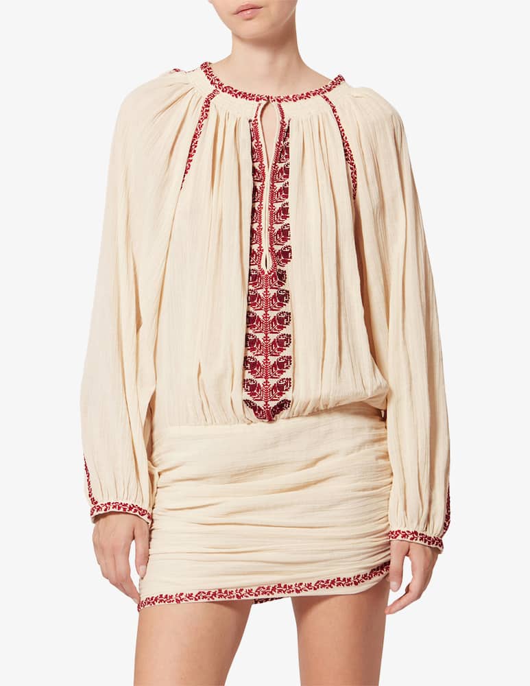 Marant Etoile Summer embroidered dress - picture 1 Marant Etoile Summer embroidered dress - picture 1