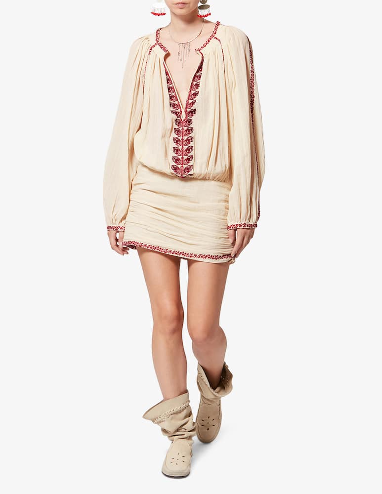 Marant Etoile Summer embroidered dress - picture 2 Marant Etoile Summer embroidered dress - picture 2