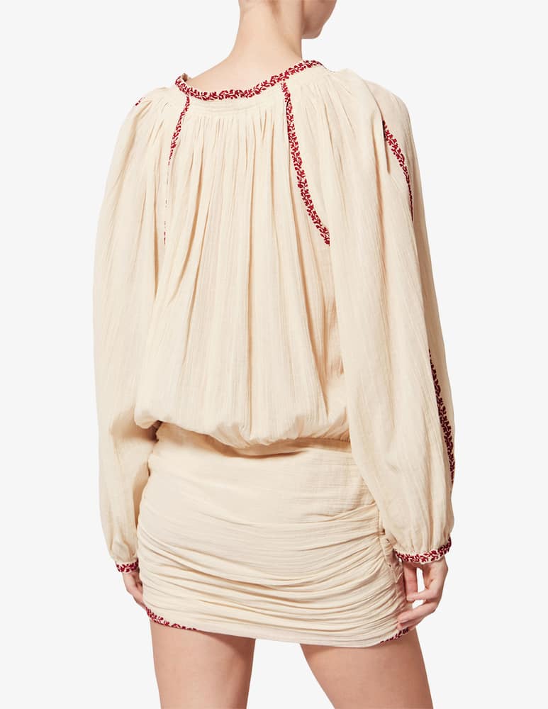 Marant Etoile Summer embroidered dress - picture 3 Marant Etoile Summer embroidered dress - picture 3