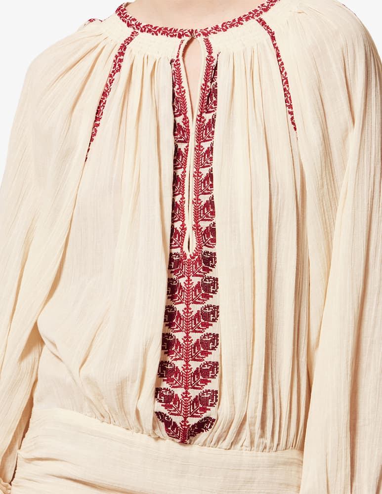 Marant Etoile Summer embroidered dress - picture 4 Marant Etoile Summer embroidered dress - picture 4