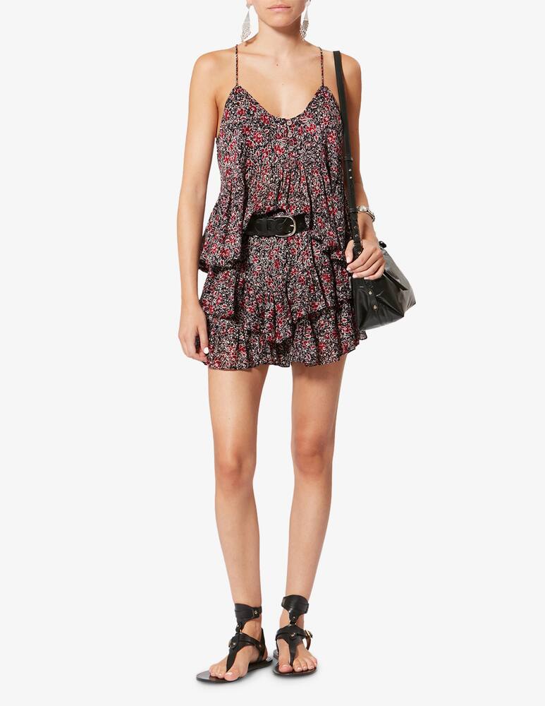 Isabel Marant Shorts con balze Jocadia - immagine 2
