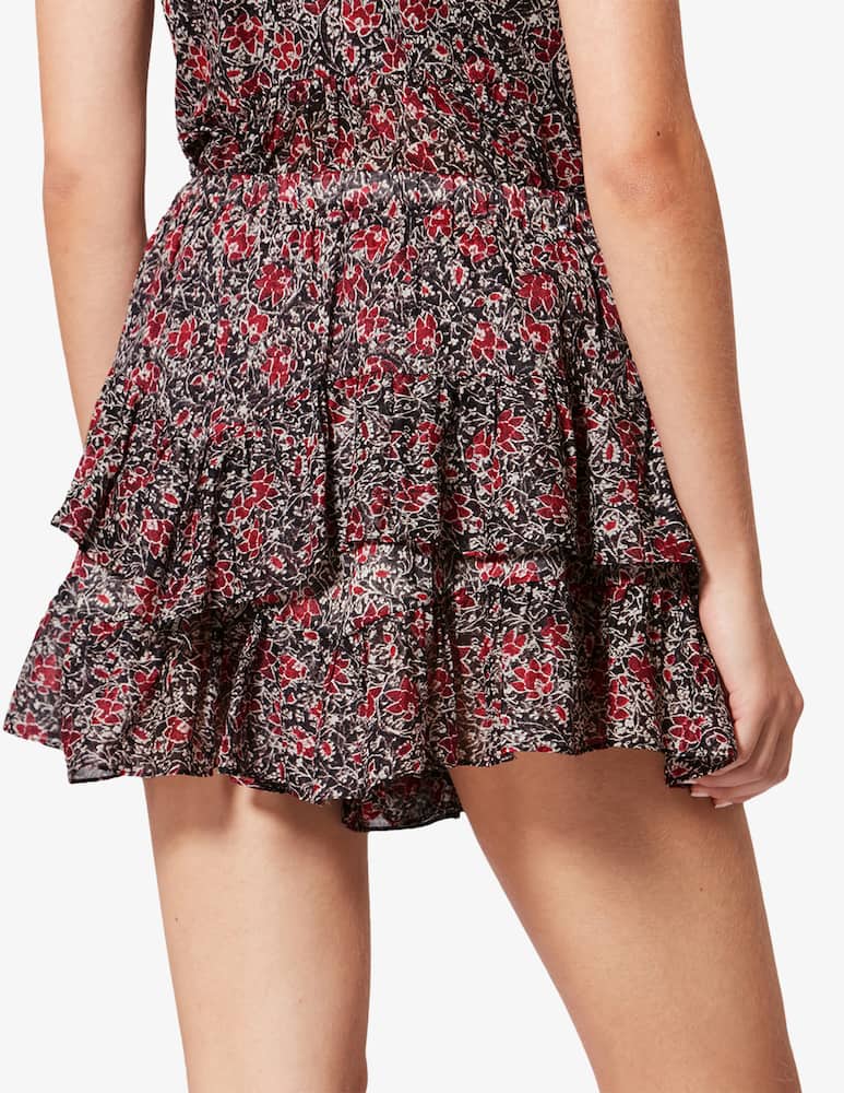 rinascente Isabel Marant Floral ruffle shorts