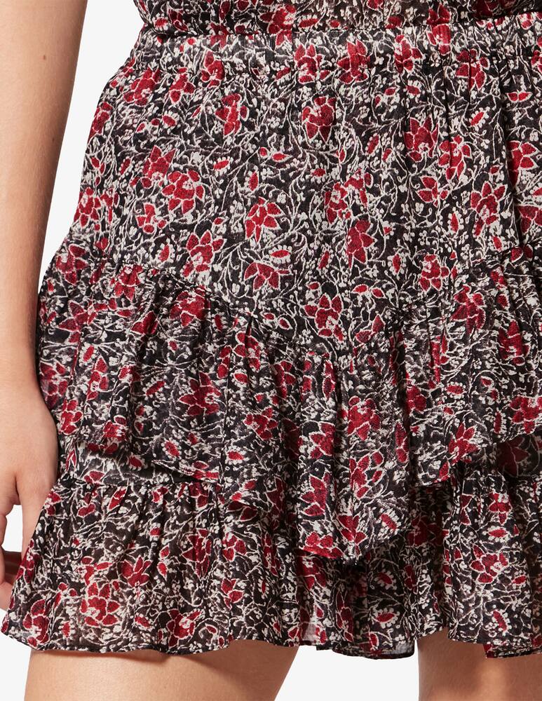 Isabel Marant Shorts con balze Jocadia - immagine 4