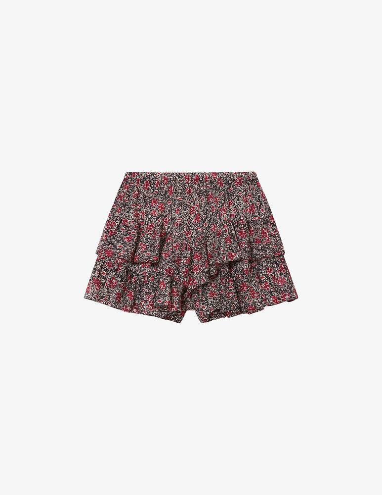 Isabel Marant Shorts con balze Jocadia - immagine 5