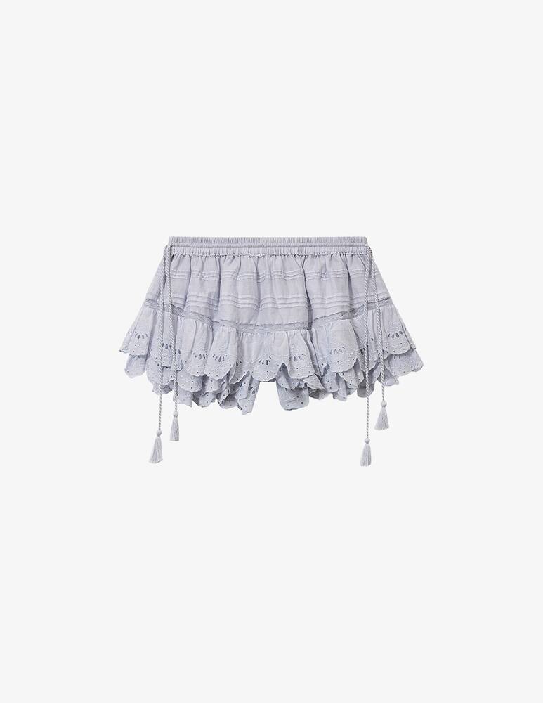 rinascente Isabel Marant Broderie ruffle skorts