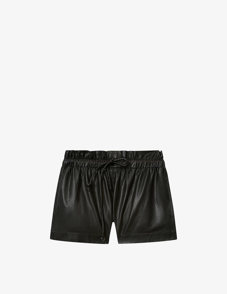 rinascente Isabel Marant Faux leather shorts Naline