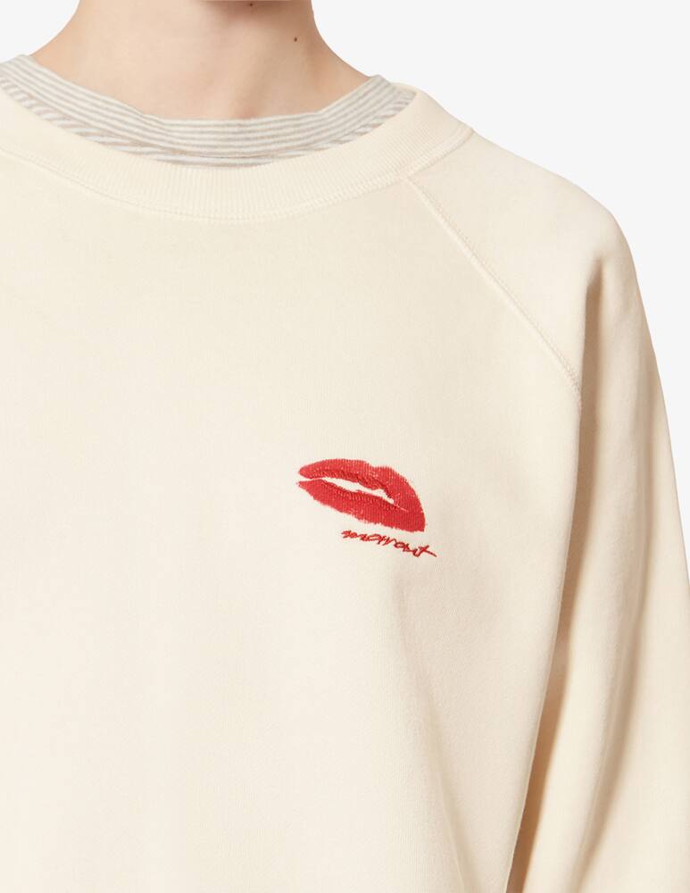 Marant Etoile Millyny lips sweatshirt - picture 4 Marant Etoile Millyny lips sweatshirt - picture 4