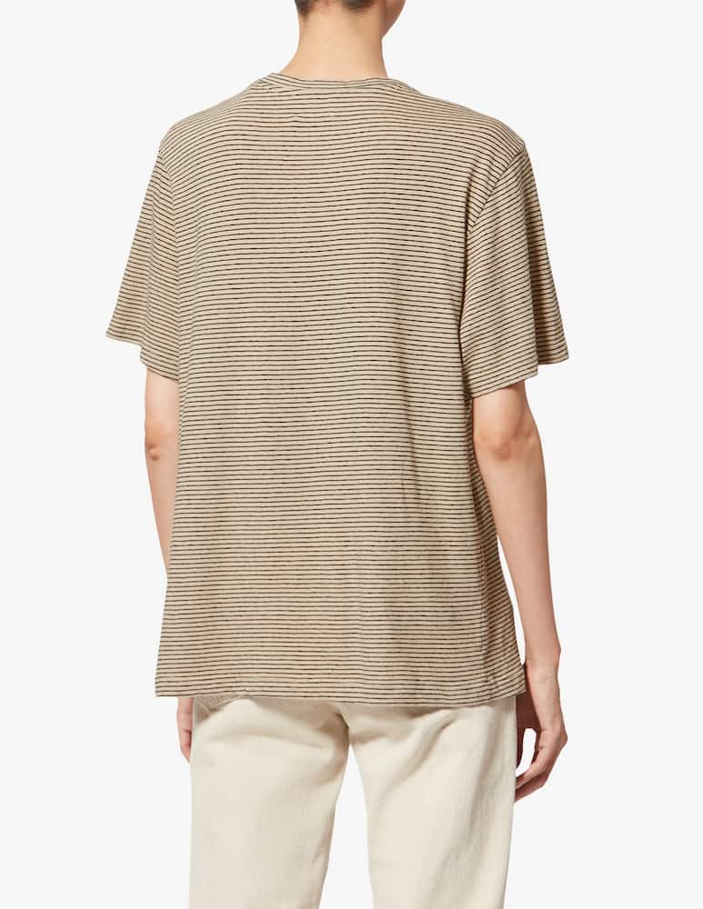 Marant Etoile T-shirt a righe in lino Zewel - immagine 3 Marant Etoile T-shirt a righe in lino Zewel - immagine 3