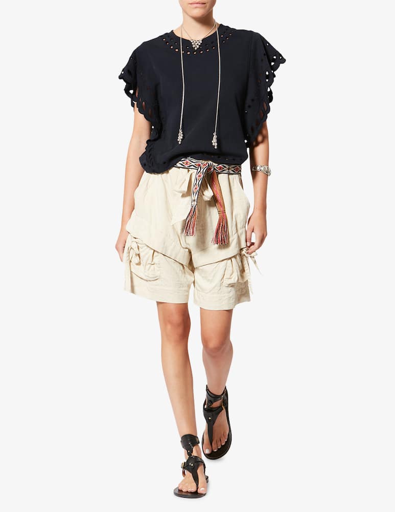 rinascente Isabel Marant Odyle broderie t-shirt