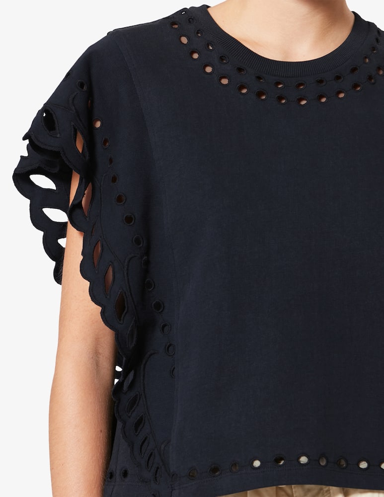 rinascente Isabel Marant Odyle broderie t-shirt