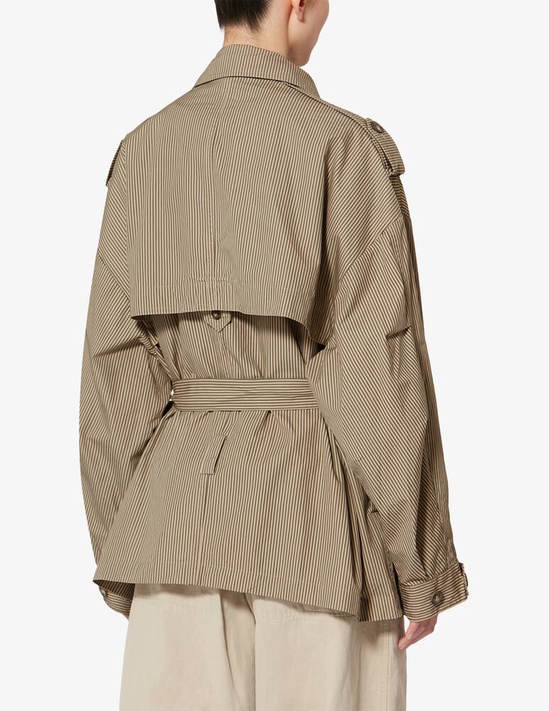 rinascente Isabel Marant Claya short belted trench-coat