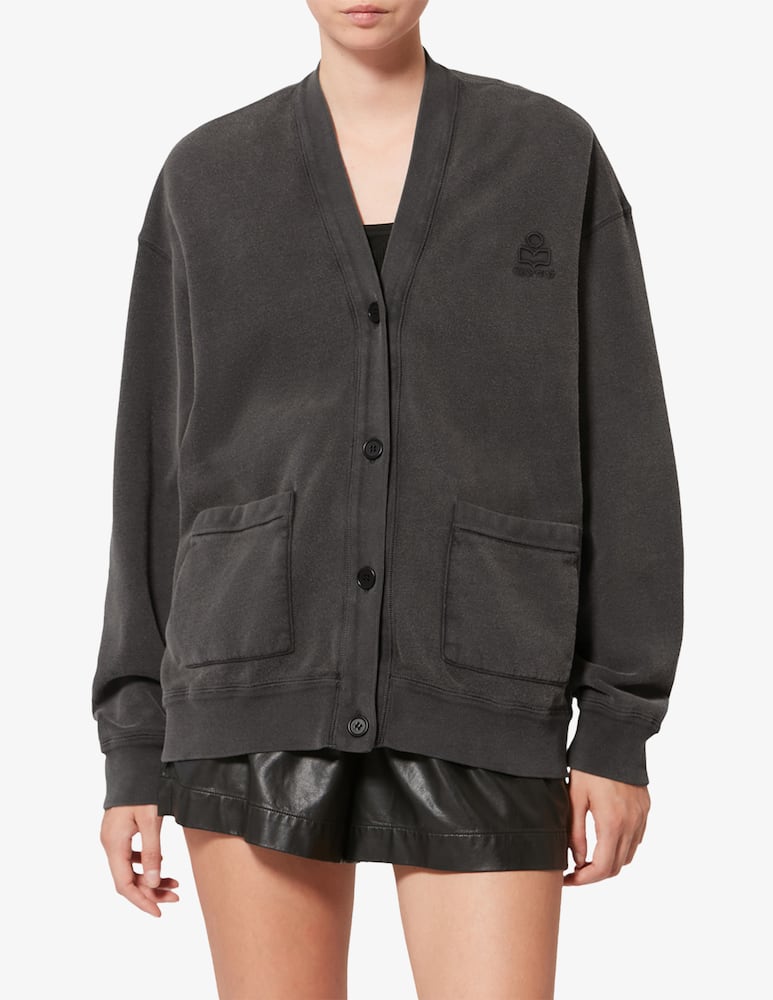 Marant Etoile Stephy fleece cardigan - picture 1