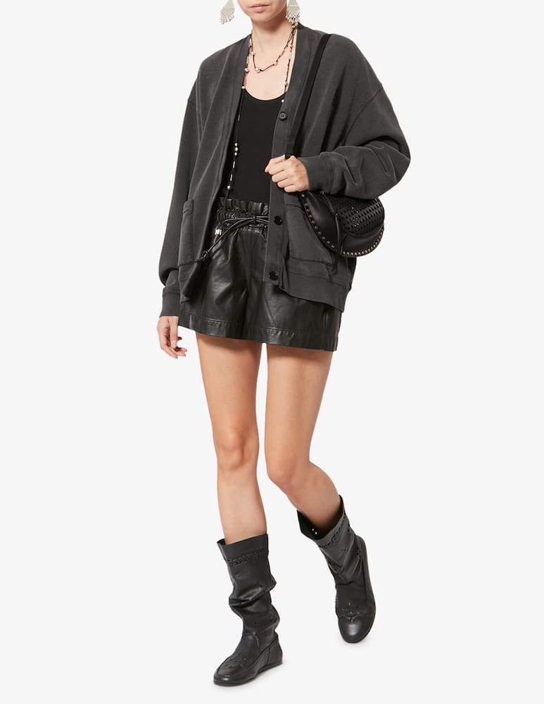 Marant Etoile Stephy fleece cardigan - picture 2